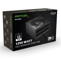 INCA IPS-1250XN EMPOUSA 1250W 80+PLATINUM  FULL MODULAR 12cm Fanlı Power Supply 